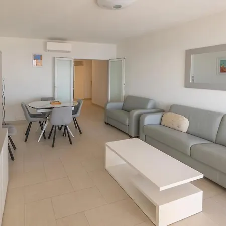 21gp - Magnifique Et Vaste 2p Climatise Face Avec 2 Terrasses Et Garage Apartmán *